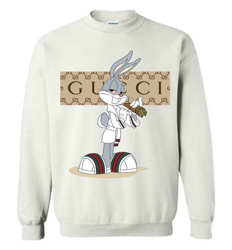 gucci bugs bunny play it cool sweatshirt|Bugs Bunny t shirt Gucci.